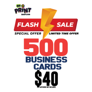500 Business Cards for Only $40
